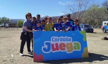 ALUMNOS DEL CE MANUEL BELGRANO SUBCAMPEONES EN LOS JUEGOS CORDOBESITOS