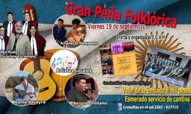 NUEVA GRAN PEÑA FOLCLORICA EN EL VILLA