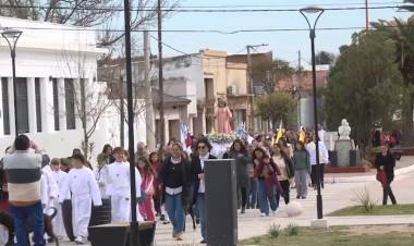 VILLA HUIDOBRO CELEBRÓ EL DÍA DE SU PATRONA, LA VIRGEN NIÑA