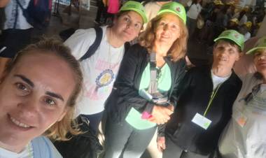 HUIDOBRENSES PEREGRINARON A LA BASILICA DE LUJAN