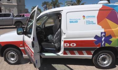 LLEGO UNA NUEVA UNIDAD DE TRASLADO PARA EL HOSPITAL LOCAL