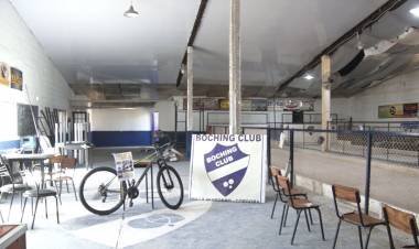 TODO LISTO PARA LA GRAN PEÑA ORGANIZADA POR EL BOCHING CLUB