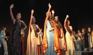 COMENZÓ LA FIESTA PROVINCIAL DEL TRIGO CON LA ELECCIÓN DE LA REINA Y POSTULANTES LOCALES