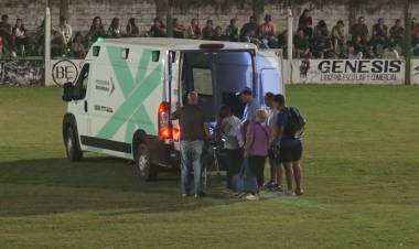 ACUERDO EN HUINCA PARA QUE LAS AMBULANCIAS ESTEN EN LAS CANCHAS