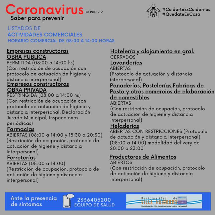 ACTUALIZAN ACTIVIDADES DESDE EL MUNICIPIO