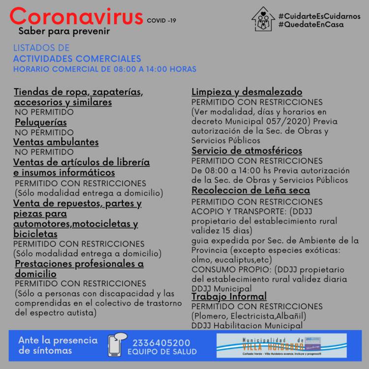 ACTUALIZAN ACTIVIDADES DESDE EL MUNICIPIO