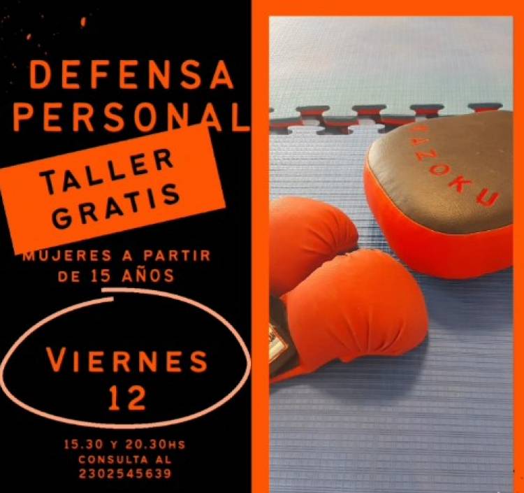 TALLER DE DEFENSA PERSONAL PARA MUJERES