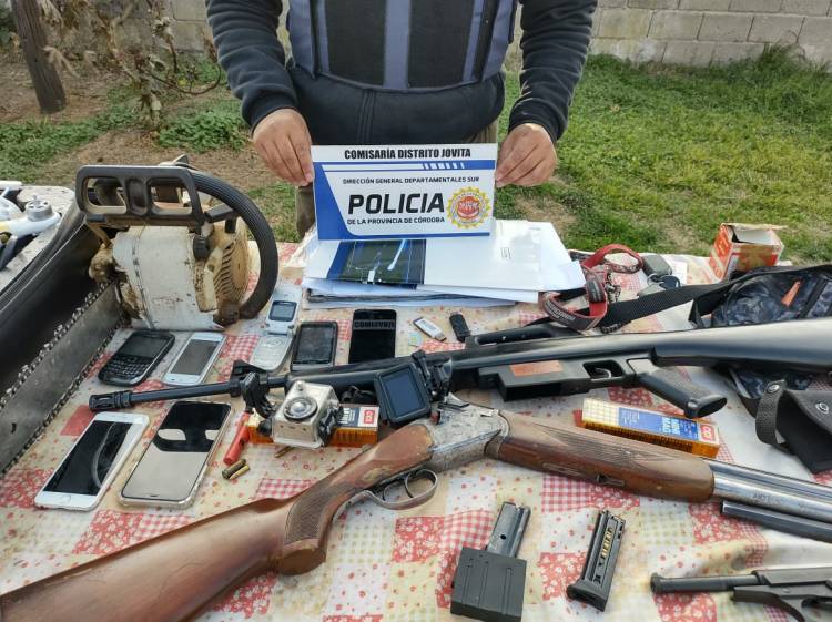 GRAN OPERATIVO DE LA POLICIA DEPARTAMENTAL ESCLARECE DELITOS RURALES