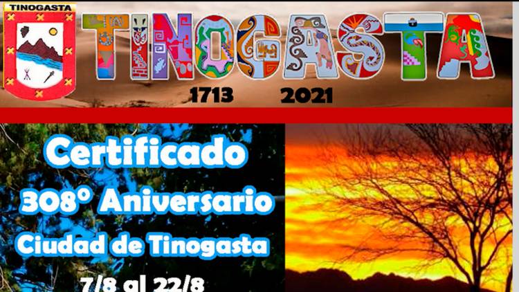 PARTICIPACIÓN DE ROGELIO DANIELE EN EL ANIVERSARIO DE TINOGASTA