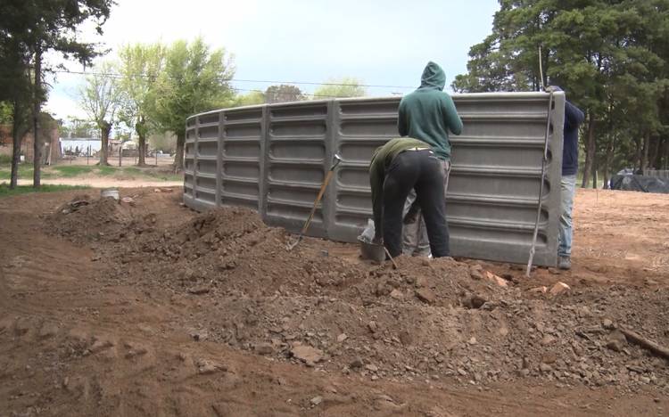 EL SERVICIO DE AGUA DE LA COOPERATIVA AHORA CUENTA CON UNA CISTERNA ADICIONAL