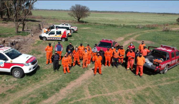 CAPACITACIÓN EN BOMBEROS EN MANEJO DE DRONES