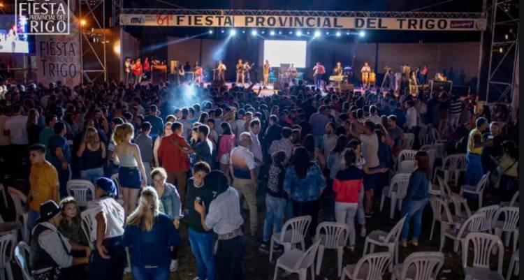 FIESTA PROVINCIAL DEL TRIGO PARA EL 15 DE ENERO Y A UNA SOLA NOCHE