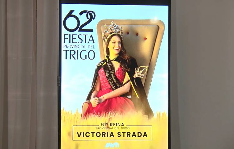 SE REALIZÓ LA PRESENTACIÓN DE LA 62° FIESTA PROVINCIAL DEL TRIGO