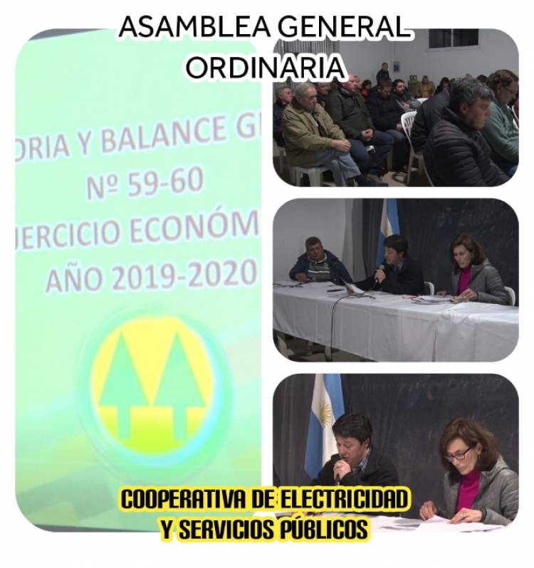 SE DESARROLLO LA ASAMBLEA GENERAL ORDINARIA DE LA COOPERATIVA