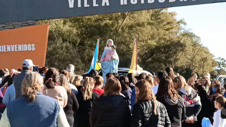 LLEGADA DE LA VIRGEN DE SAN NICOLÁS