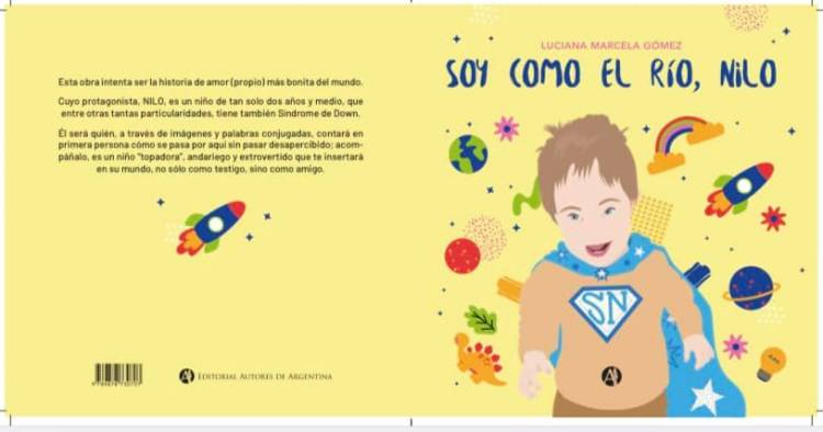 LUCIANA GÓMEZ Y UN NUEVO LIBRO, ESTA VEZ INSPIRADO EN SU HIJO