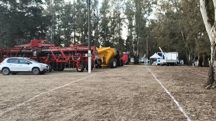 TODO PREPARADO PARA UNA NUEVA EXPOSICIÓN RURAL EN HUINCA