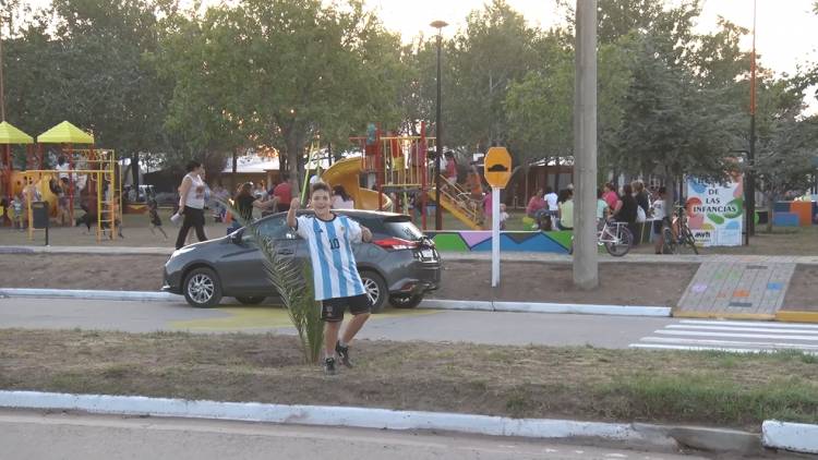 INAUGURACIÓN DE LA PLAZA DE LAS INFANCIAS