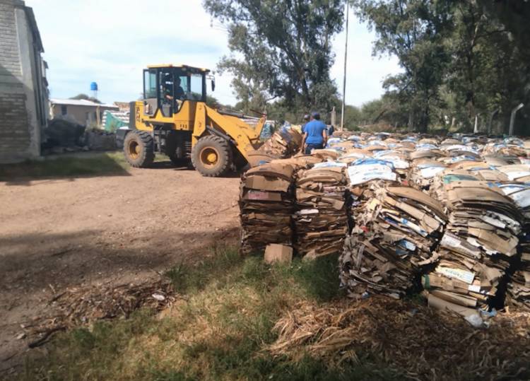 VENTA DE RESIDUOS URBANOS RECICLADOS POR UNOS 400 MIL PESOS