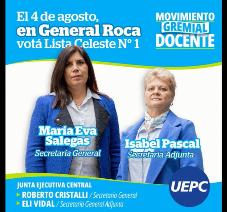 UEPC: LA LISTA CELESTE SE PREPARA PARA LAS ELECCIONES