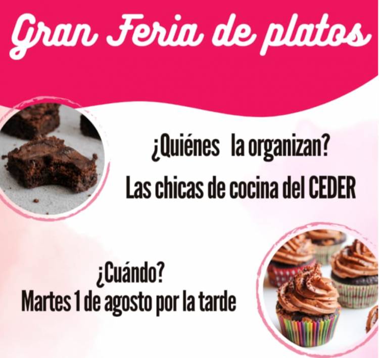 LAS CHICAS DEL TALLER DE COCINA PREPARAN UNA GRAN FERIA DE PLATOS