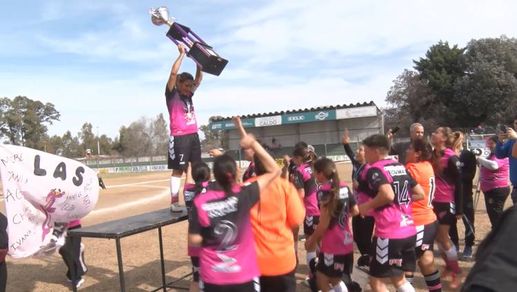 LAS PANTERAS DEL CEIBO BICAMPEONAS DEL FÚTBOL FEMENINO DE LA LIGA ROCA