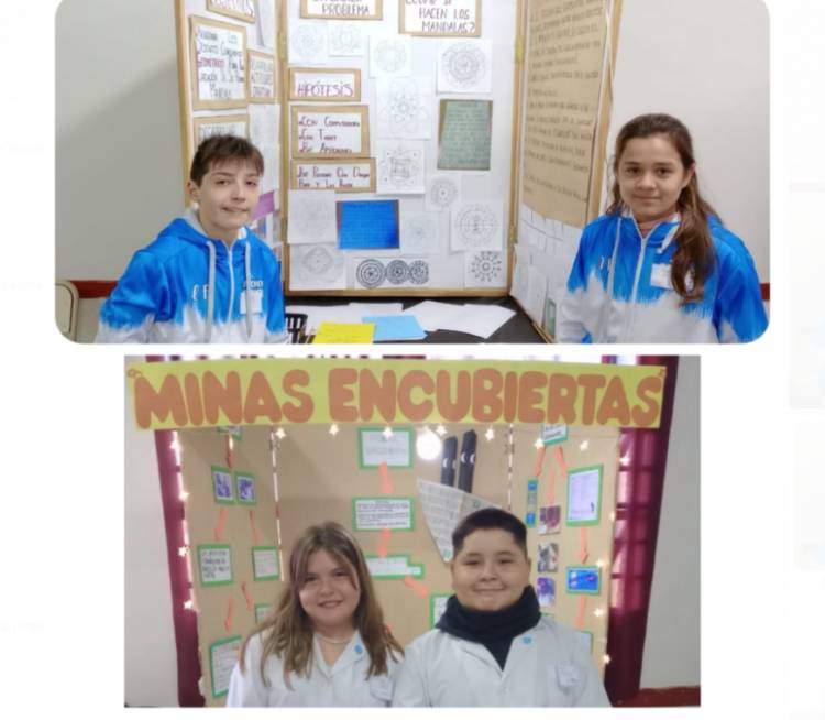 DOS TRABAJOS DE LA ESCUELA CHELI A LA FERIA DE CIENCIAS PROVINCIAL