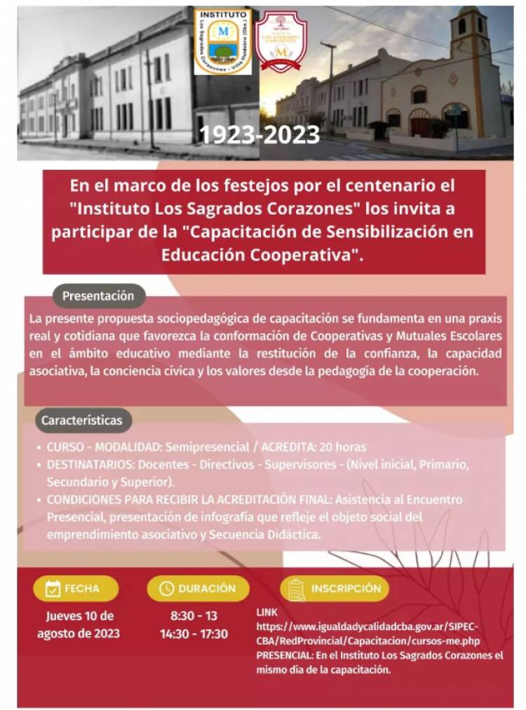 CAPACITACIÓN EN EDUCACIÓN COOPERATIVA EN EL ILSC