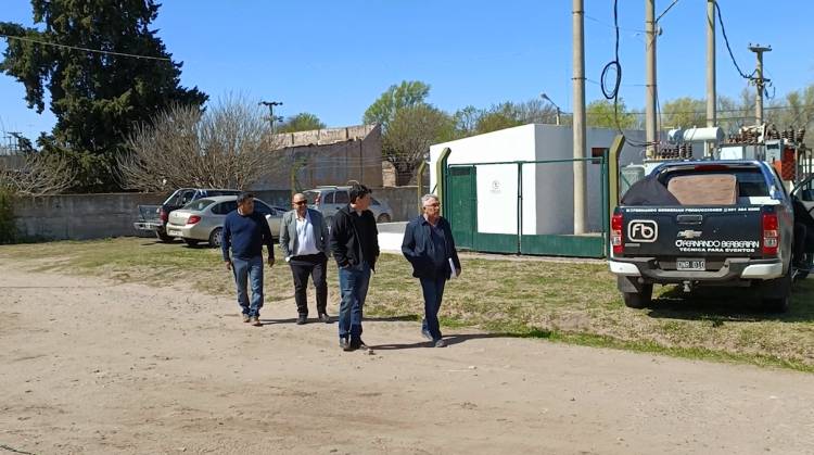 EL PRESIDENTE DE EPEC VISITÓ LA SUBESTACIÓN DE LA COOPERATIVA LOCAL