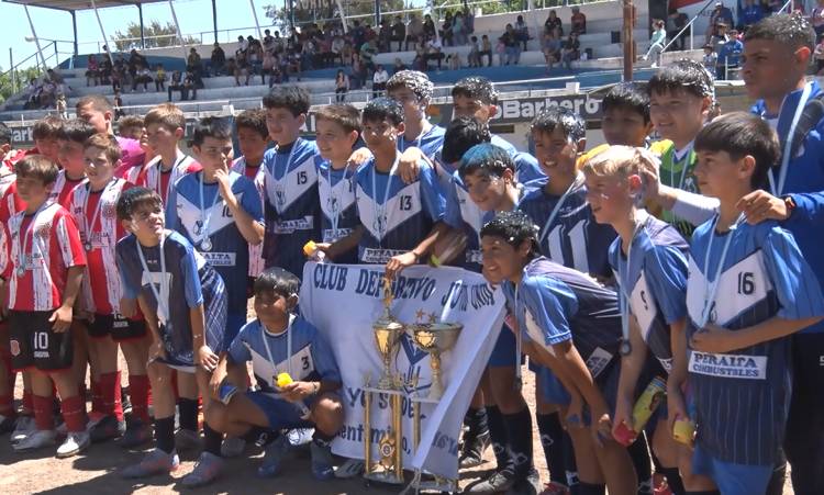 JUVENTUD BICAMPEÓN EN CATEGORIA SUB 12