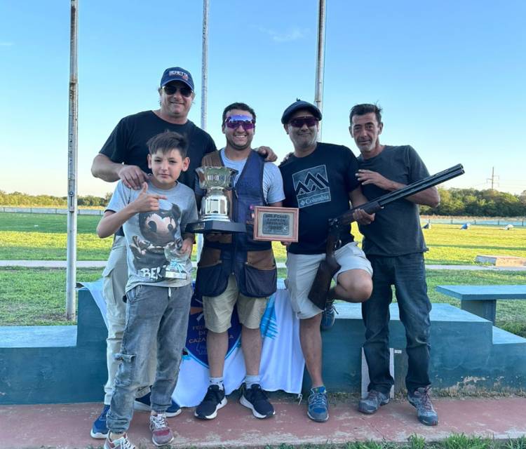 MATIAS AUDISIO SE CORONÓ CAMPEÓN NACIONAL DE TIRO A LA HÉLICE