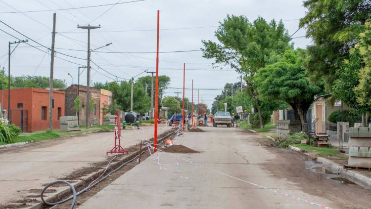 CASI TERMINADA LA OBRA DE LA AVENIDA JUNIN