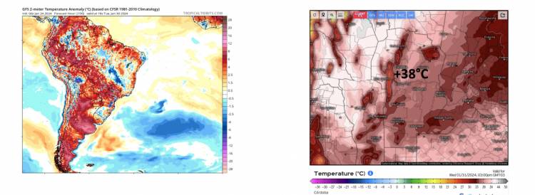 LLEGA LA OLA DE CALOR A TODO EL CENTRO DEL PAÍS