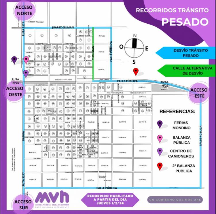 NUEVAS DISPOSICIONES PARA EL TRANSITO PESADO