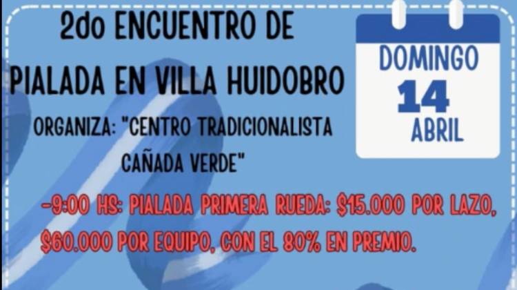 EL CENTRO TRADICIONALISTA PREPARA LA SEGUNDA EDICIÓN DEL ENCUENTRO DE PIALADA