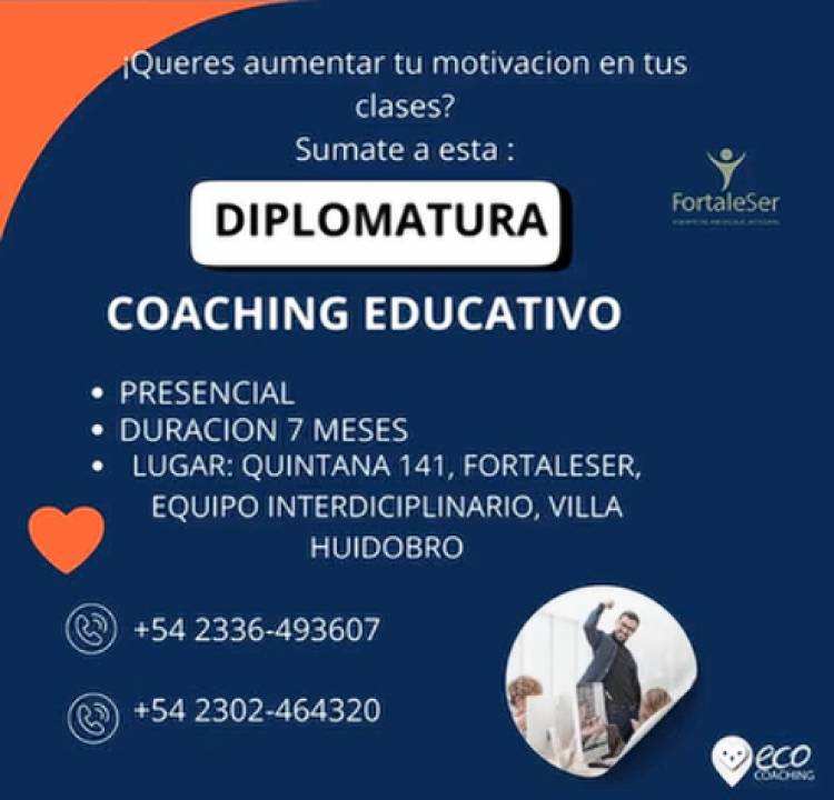LLEGA LA DIPLOMATURA EN COACHING EDUCATIVO