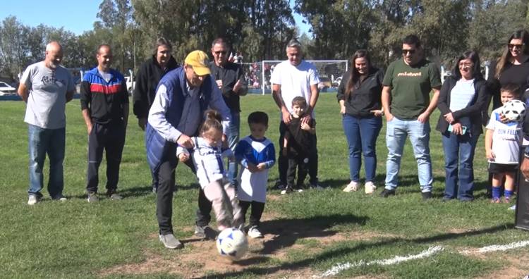 SE REALIZÓ EL POSTERGADO PUNTAPIÉ INICIAL DEL APERTURA HECTOR "TATI" REPETTO