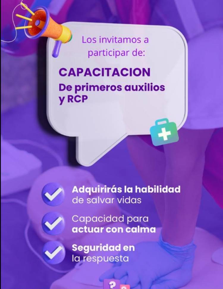CAPACITACIÓN EN RCP DICTADA POR LOS BOMBEROS EN EL CENTRO DE JUBILADOS