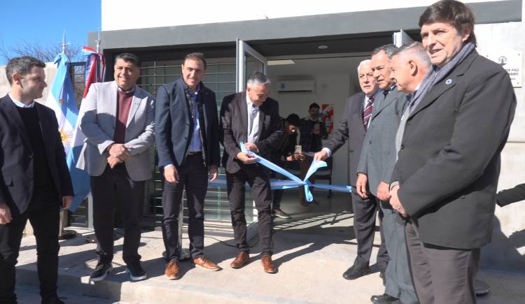 QUEDÓ INAGUGURADO EL NUEVO EDIFICIO DEL JUZGADO DE PAZ