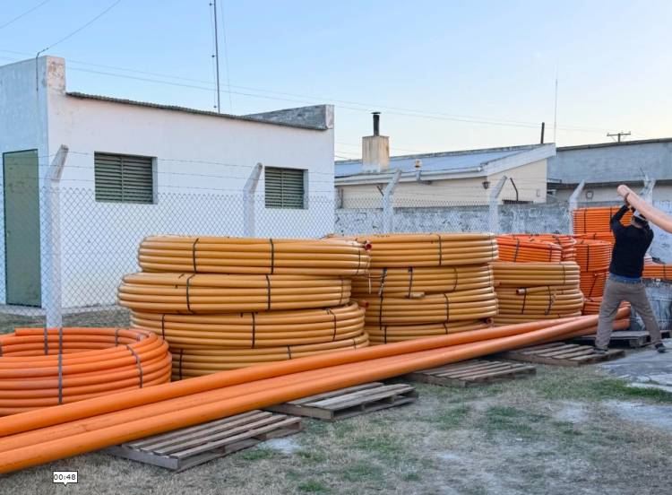 PRONTO SE COMIENZA CON UNA NUEVA ETAPA DE LA OBRA DE GAS NATURAL