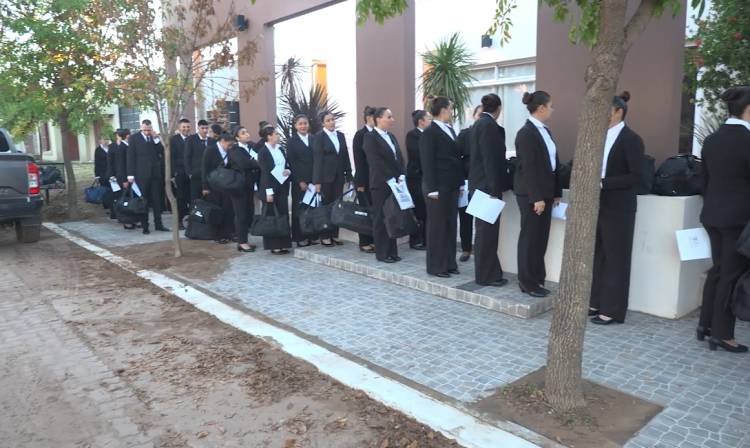 COMENZÓ LA CARRERA DE SUBOFICIAL EN INSTALACIONES DEL CEDER